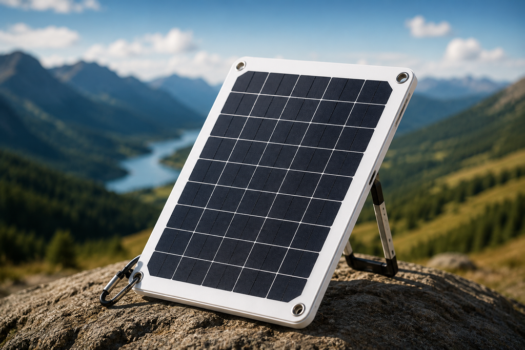 NEXVY SolarFlex™ | Foldable Solar Panel for Phones & Power Banks